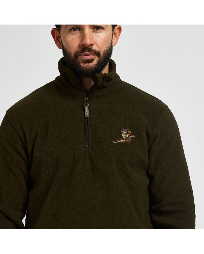 Jack Pyke Pheasant Motif Fleece Pullover