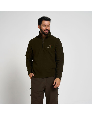 Jack Pyke Pheasant Motif Fleece Pullover