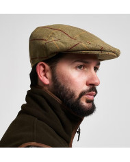 Jack Pyke Wool Blend Flat Cap Tweed