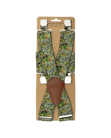Jack Pyke Elasticated Braces – Camo & Pheasant