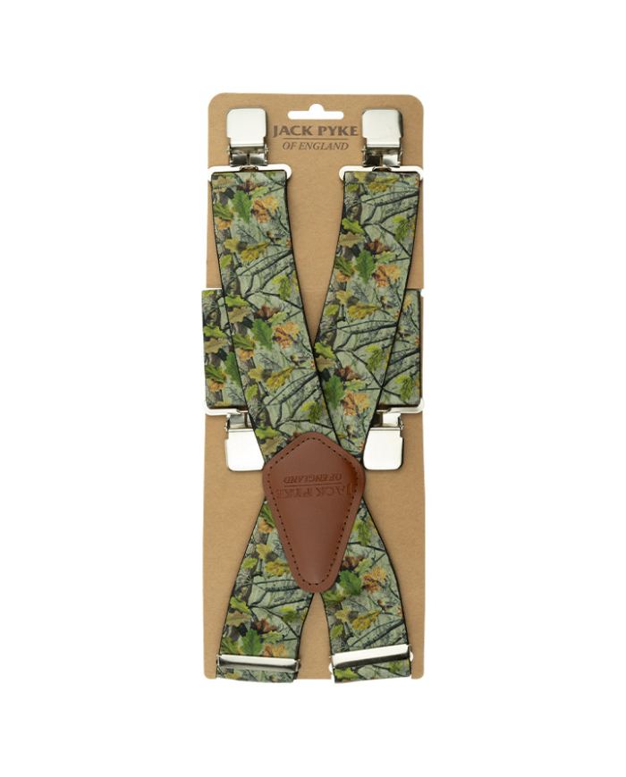 Jack Pyke Elasticated Braces – Camo & Pheasant