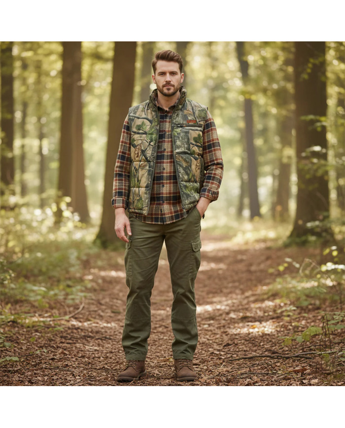 Game Vantage Camo Gilet – Lightweight Outdoor Layer