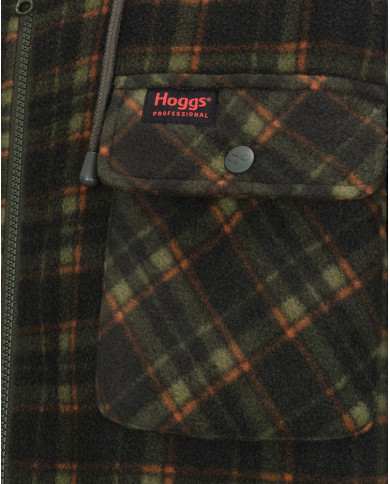 Hoggs of Fife Caithness Hooded Fleece Shacket