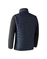 DeerHunter Moor Padded Jacket – Dark Blue Knit Design