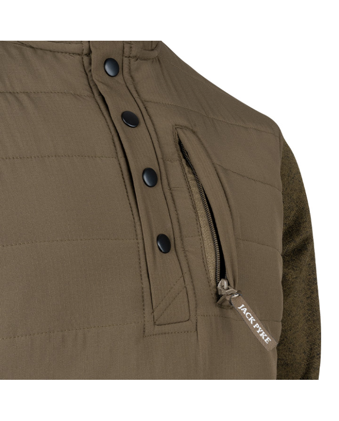 Jack Pyke Snap Neck Pullover Fleece