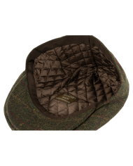 Jack Pyke Wool Blend Flat Cap Dark Olive