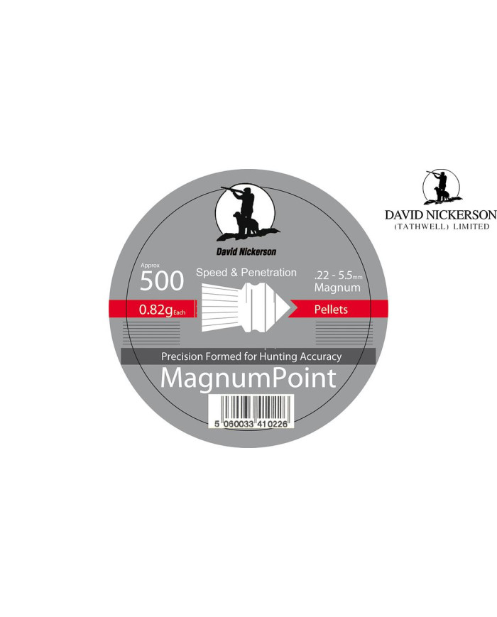David Nickerson Magnum Dome .22 Pellets 500