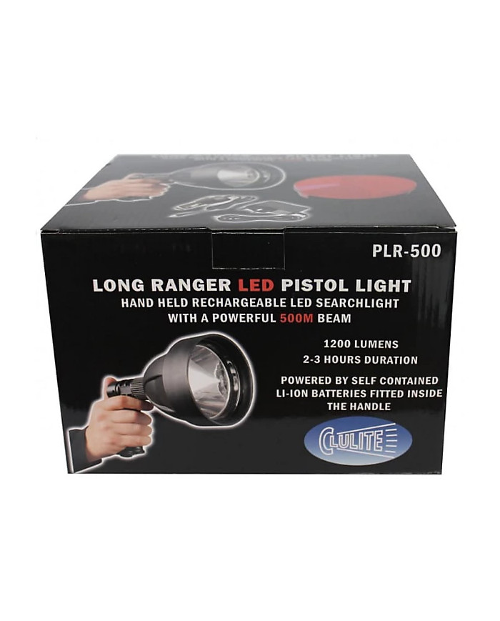 Clulite PLR-500 Rechargeable Handheld Spotlight