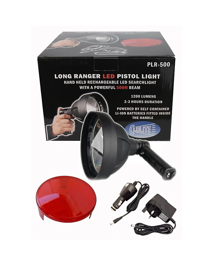 Clulite PLR-500 Rechargeable Handheld Spotlight