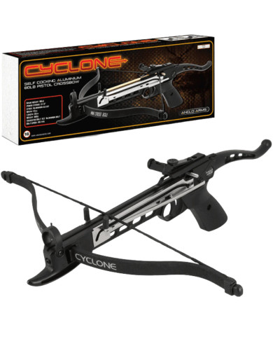 Anglo Arms Cyclone 80lb Self Cocking Aluminium Pistol Crossbow Kit