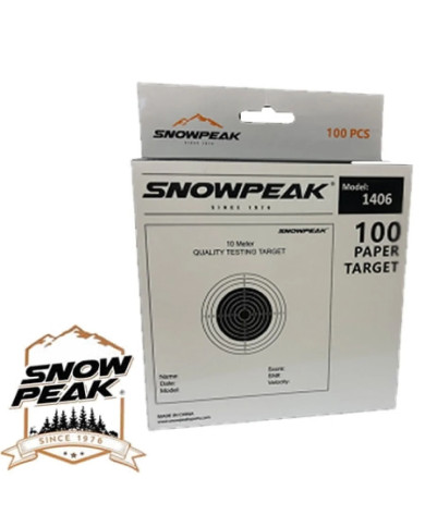 Snowpeak 100pk Paper Target