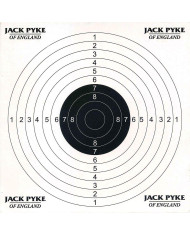 JACK PYKE 100 Paper Shooting Targets 14 x 14cm