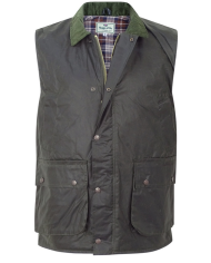 Hoggs of Fife Padded Waxed Waistcoat