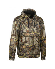 Percussion Hooded Softshell Sweatshirt- Forest Camo