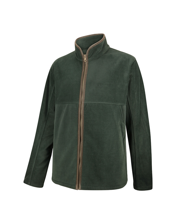 Hoggs of Fife Stenton Technical Fleece Jacket - Pine