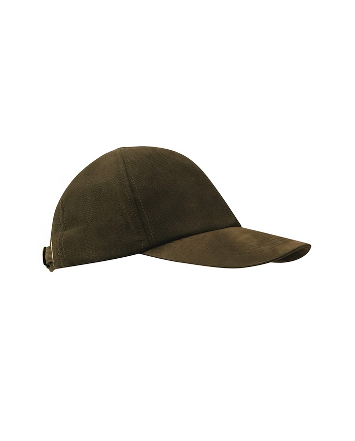 Hoggs of Fife Struther Waterproof Baseball Cap - Dark Green - One Size