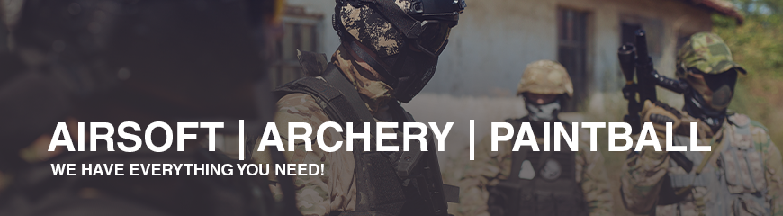 Airsoft, Archery, Paintball